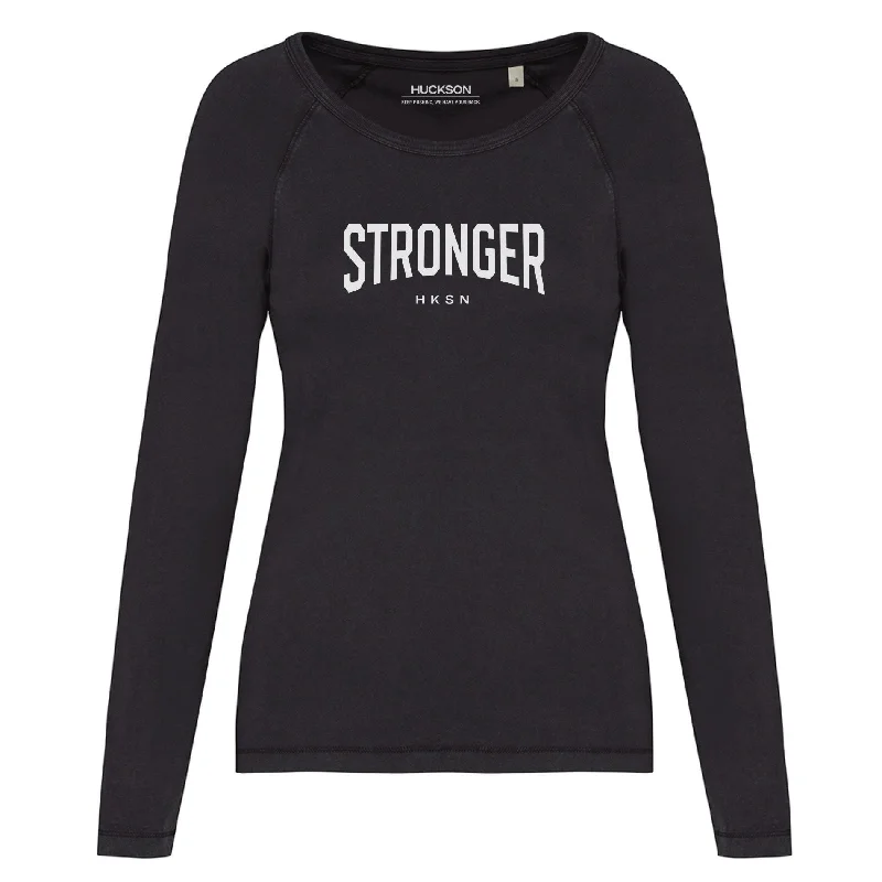 'Stronger' Long Sleeve Organic T-Shirt