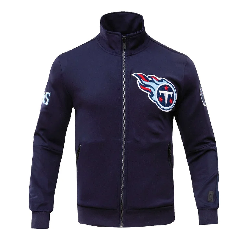 NFL TENNESSEE TITANS CLASSIC MEN'S TRACK JACKET (MIDNIGHT NAVY)