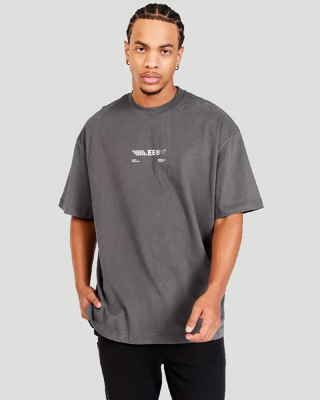 Capital V2 Oversized Tee - Cool Slate