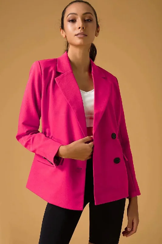 Tifan Blazer - Pink Coral