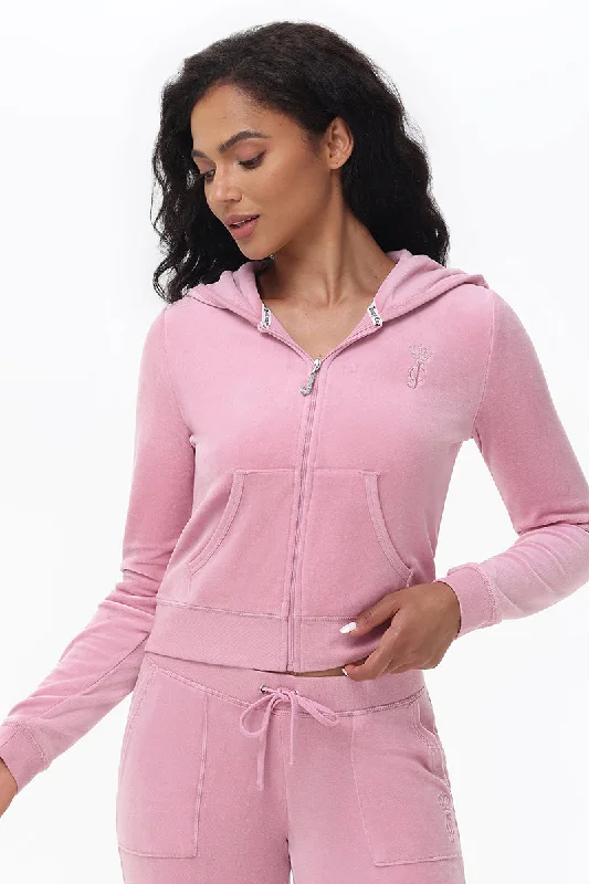 Heritage Cotton Velour Hoodie