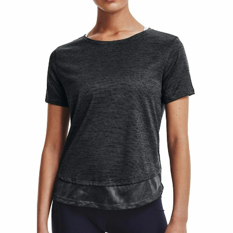 Under Armour Tech Vent Short Sleeve Womens Training Top - Black