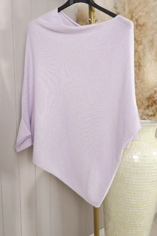 Clover Asymmetric Jumper Lilac