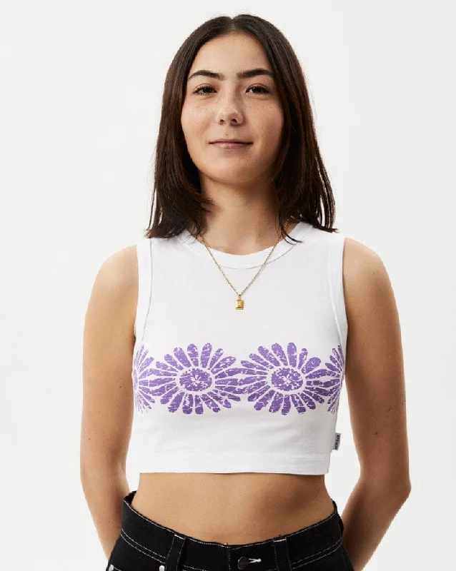 Daisy - Recycled Cropped Singlet