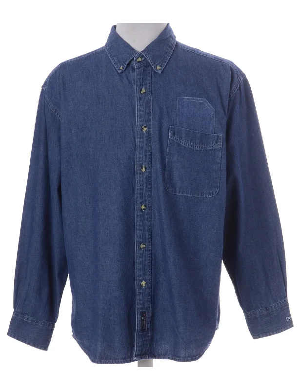 Label Callum Denim Double Pocket Shirt