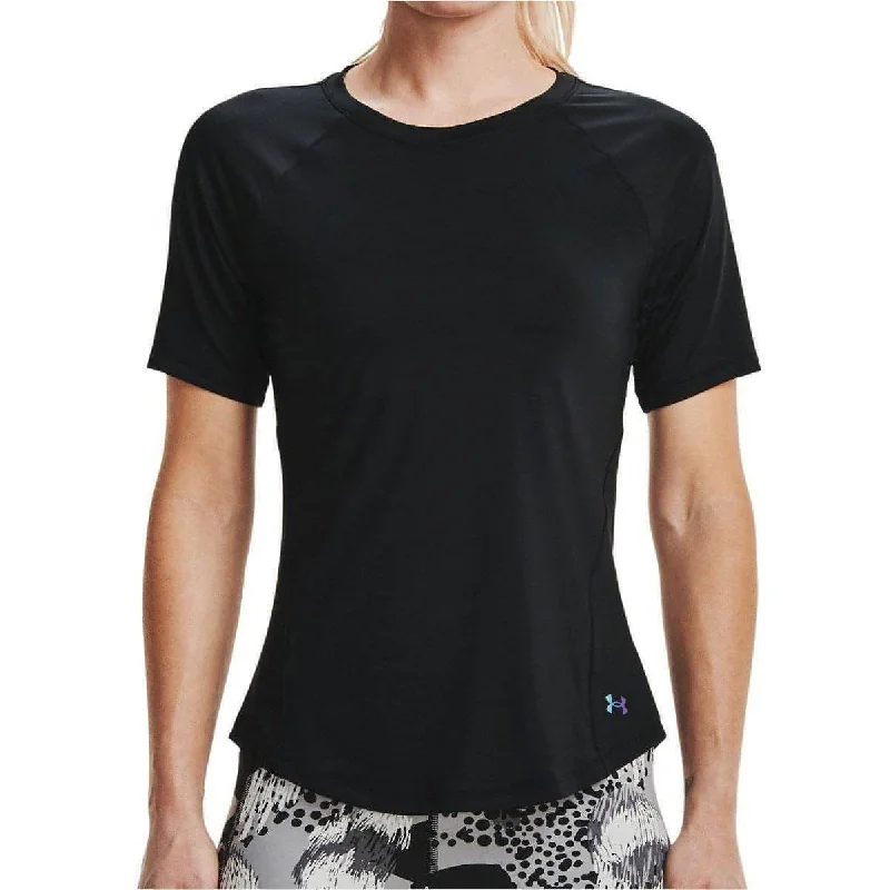 Under Armour Rush Short Sleeve Womens Training Top - Black