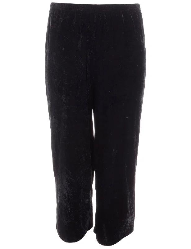 Label Black Carla Velvet Culotte