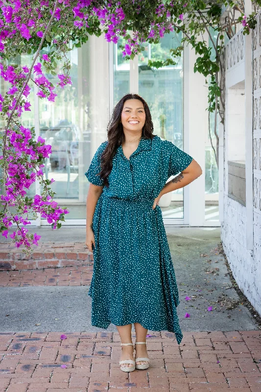 Cameron Dress in Teal