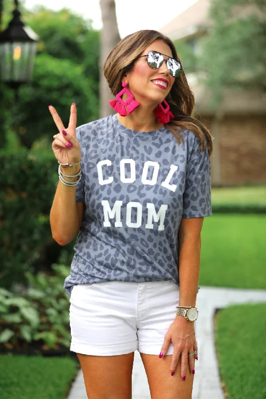 Cool Mom Leopard Tee