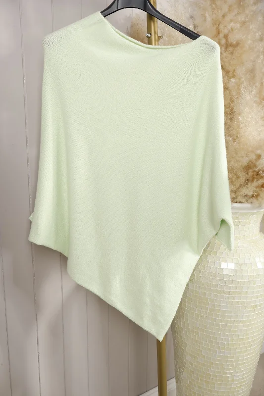 Clover Asymmetric Jumper Mint