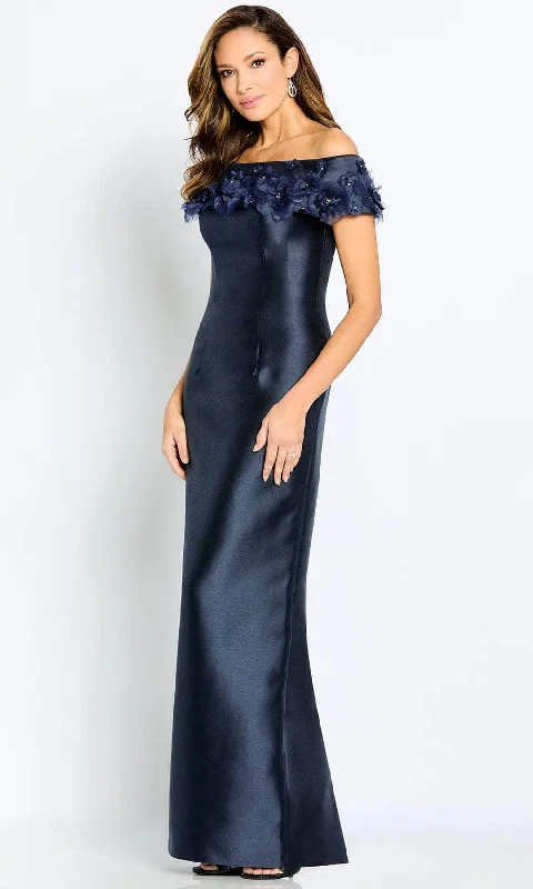 Cameron Blake CB101 - Off Shoulder Mikado Formal Gown