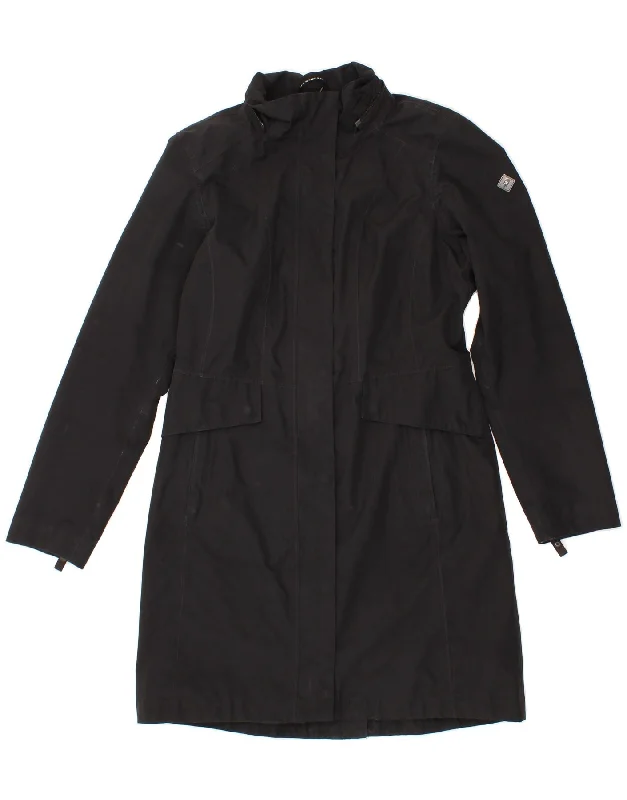 THE NORTH FACE Womens Windbreaker Coat UK 14 Medium Black Polyester