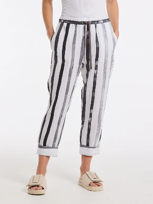 Brushed Stripe Pant