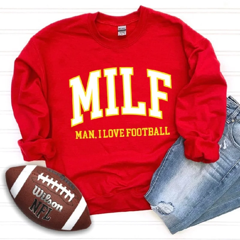 MILF • Sporty Red Crew