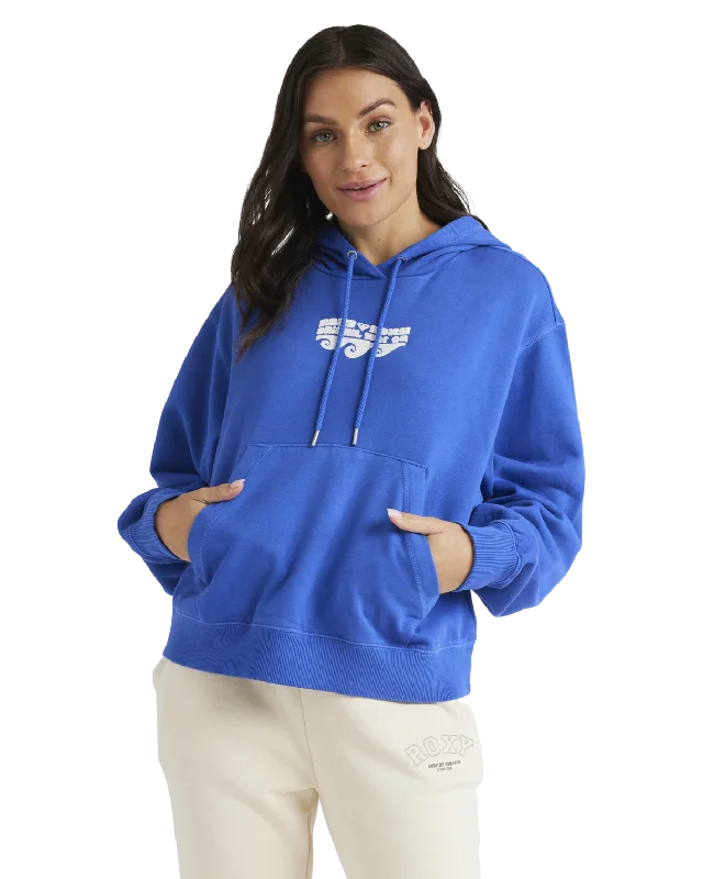 First Day Hoodie in Dazzling Blue