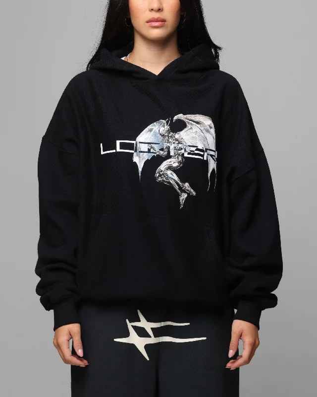 Loiter Chrome Deceiver Hoodie Black