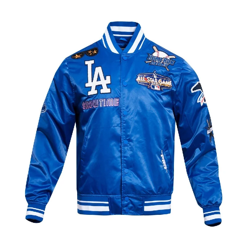 MLB LOS ANGELES DODGERS ALL STAR MEN'S TRACK JACKET (DODGER BLUE/WHITE)