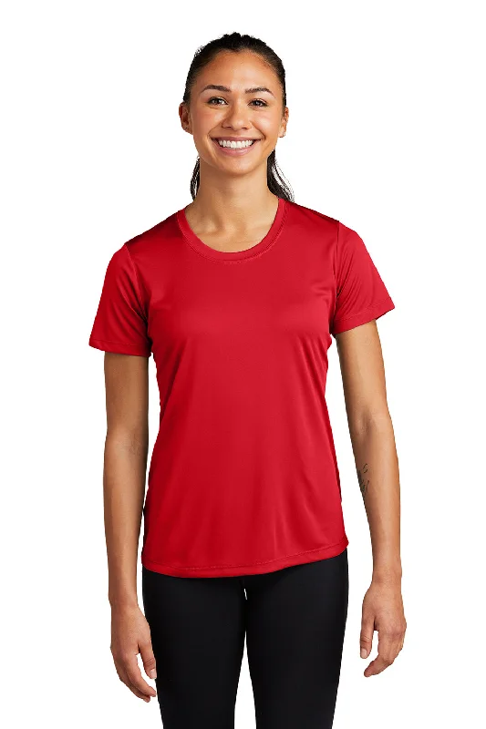 Sport-Tek Womens Competitor Moisture Wicking Short Sleeve Crewneck T-Shirt - True Red