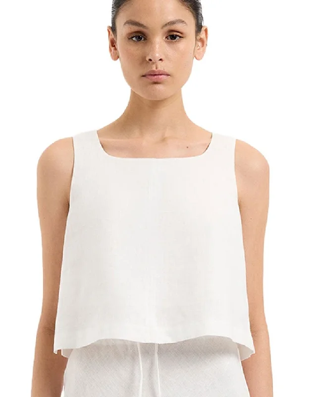 Thilda Linen Top