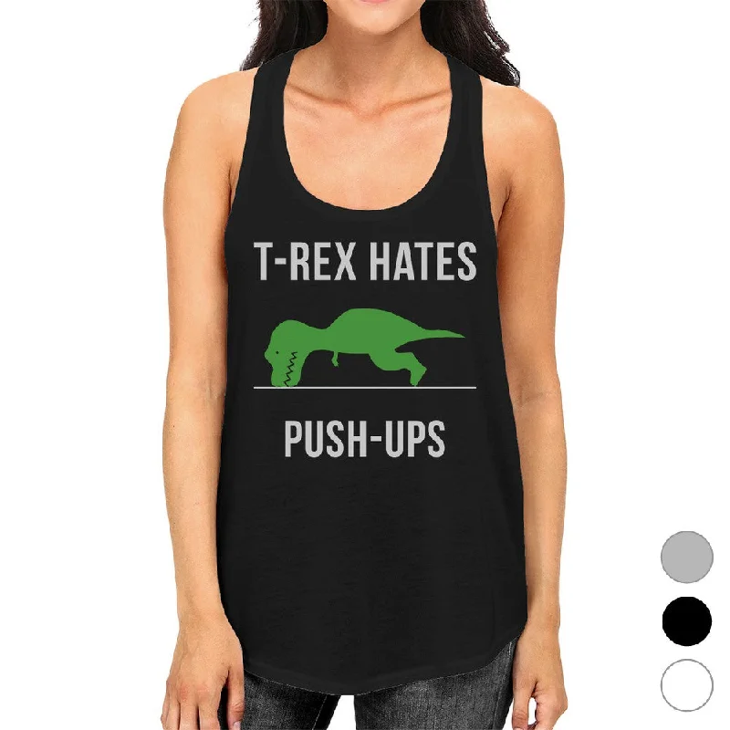 T-Rex Push Ups Womens Fashion Lightweight Workout Tank Top For Her