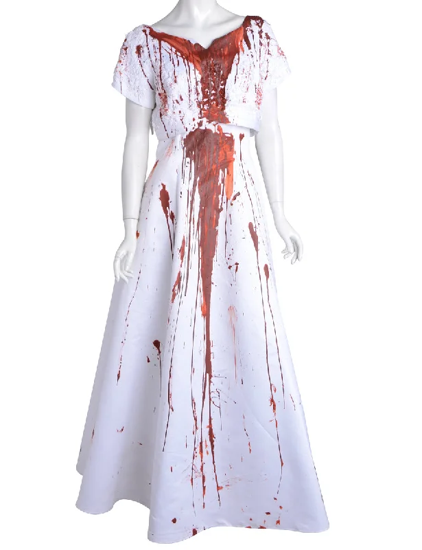 Label Blood Stunt Halloween Wedding Dresses